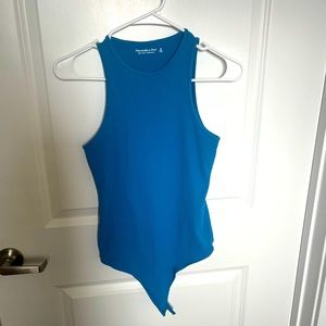 Blue Abercrombie Bodysuit